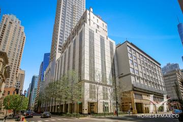 55 East Erie building in the River North neighborhood of Chicago, IL