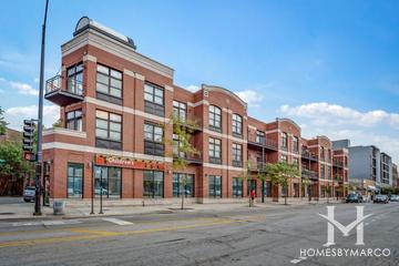 Edison Place building in the Wicker Park neighborhood of Chicago, IL