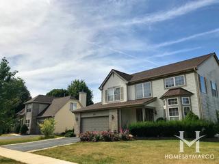 Hampton Chase subdivision in Aurora, IL