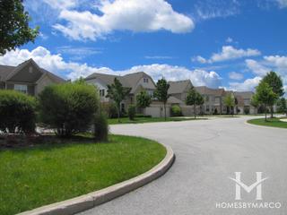 Whispering Lake Estates subdivision in Buffalo Grove, IL