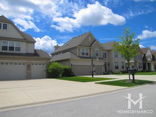 Whispering Lake Estates subdivision in Buffalo Grove, IL