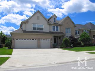 Whispering Lake Estates subdivision in Buffalo Grove, IL