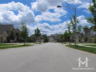 Whispering Lake Estates subdivision in Buffalo Grove, IL