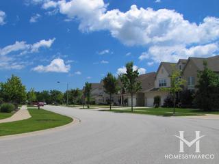 Whispering Lake Estates subdivision in Buffalo Grove, IL