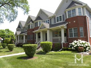 Larch Avenue Rowhomes subdivision in Elmhurst, IL