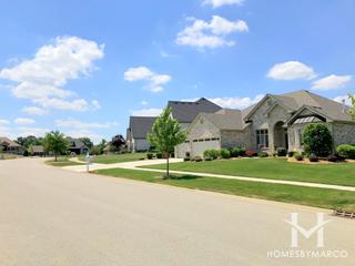 Stonebridge Woods subdivision in Homer Glen, IL