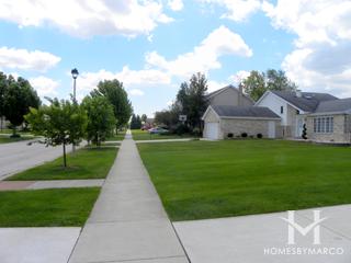 Kingston Hills subdivision in Homer Glen, IL
