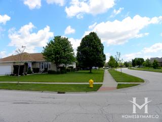 Kingston Hills subdivision in Homer Glen, IL