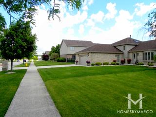 Kingston Hills subdivision in Homer Glen, IL