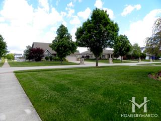 Kingston Hills subdivision in Homer Glen, IL