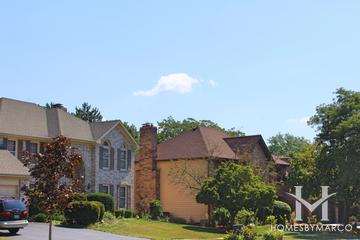Danada East subdivision in Wheaton, IL