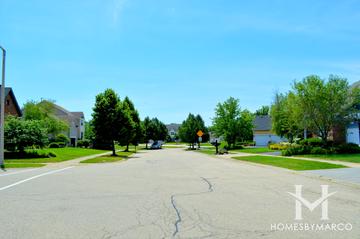 Wicklow Estates subdivision in Lake Zurich, IL