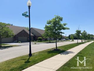 Deer Path Run subdivision in Lockport, IL