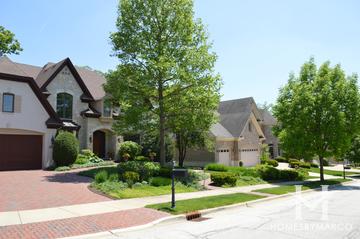 Woodland Oaks subdivision in Wheaton, IL