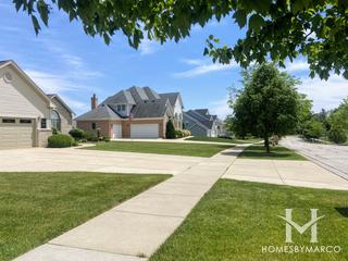 Photos of Bravo Pointe subdivision in Bartlett, IL