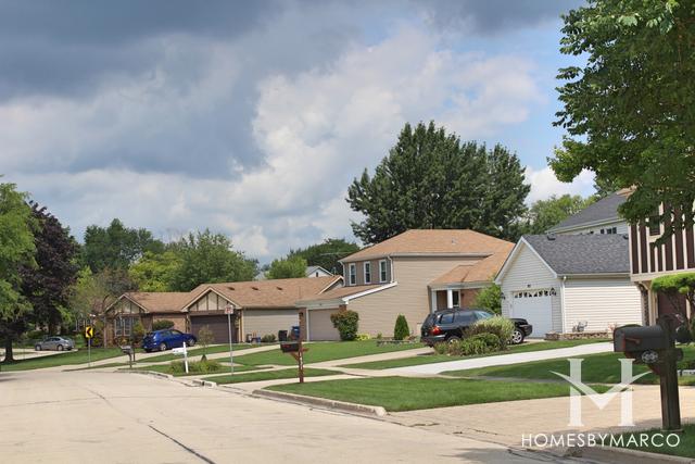 Briarcliffe South subdivision in Wheaton, IL