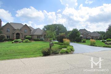 Colonel Holcomb Estates subdivision in Crystal Lake, IL