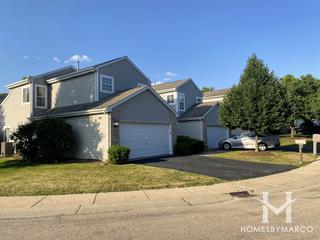 Park Bluff Villas subdivision in Elgin, IL