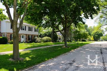 Glen Park subdivision in Glen Ellyn, IL