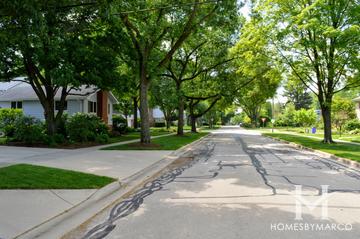 Glen Park subdivision in Glen Ellyn, IL