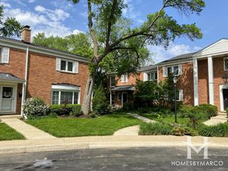 Old Surrey subdivision in Hinsdale, IL
