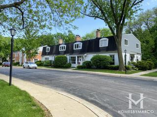 Old Surrey subdivision in Hinsdale, IL