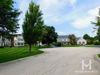 Flint Creek subdivision in Barrington, IL