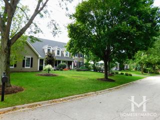 Flint Creek subdivision in Barrington, IL