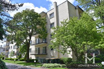 Ferris Point Condos building in Morton Grove, IL