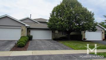 Brighton Court subdivision in Orland Park, IL