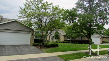 Brighton Court subdivision in Orland Park, IL