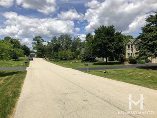 Red Hawk Landing subdivision in Oswego, IL