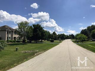 Red Hawk Landing subdivision in Oswego, IL