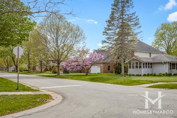 Merrills subdivision in Palatine, IL