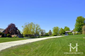 Amber Field Lakes subdivision in Lake Villa, IL