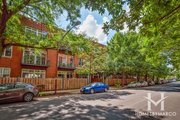 St. Paul Condos building in the Wicker Park neighborhood of Chicago, IL