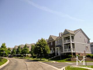 Fountains at Town Center subdivision in Carol Stream, IL