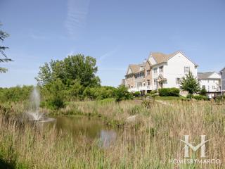 Fountains at Town Center subdivision in Carol Stream, IL