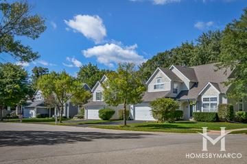 English Meadows subdivision in Grayslake, IL