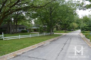 Briargate Villas subdivision in Highland Park, IL