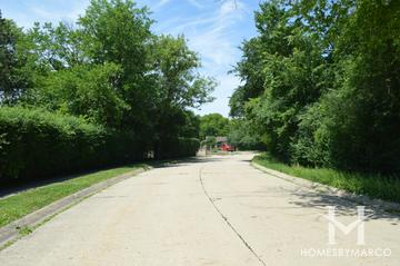 Seven Pines subdivision in Highland Park, IL