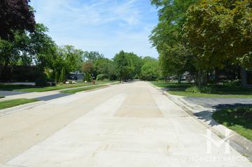 Seven Pines subdivision in Highland Park, IL
