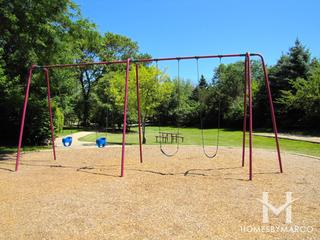 Old Mill Woods subdivision in Lincolnshire, IL