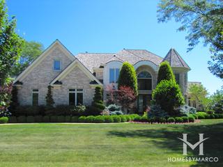 Old Mill Woods subdivision in Lincolnshire, IL