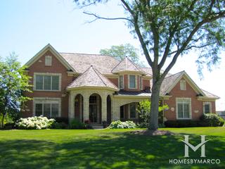 Old Mill Woods subdivision in Lincolnshire, IL