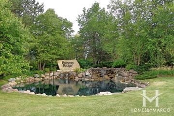 Fairway Ridge subdivision in Gurnee, IL