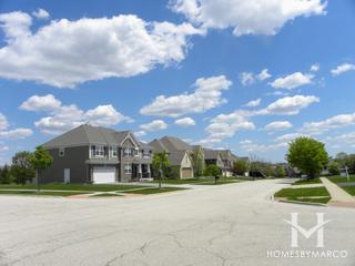 Fairway View Estates subdivision in Algonquin, IL