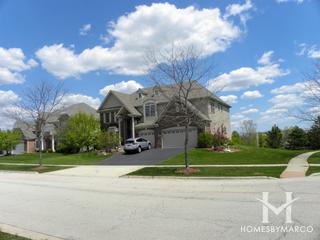 Fairway View Estates subdivision in Algonquin, IL