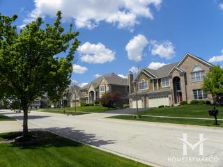Fairway View Estates subdivision in Algonquin, IL