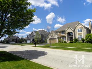Fairway View Estates subdivision in Algonquin, IL